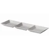 3 vaks Schaal porselein Palmer 32x10cm Yoga 502777
