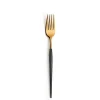 Amefa 1114 Soprano Tafelvork 20,3 cm Goud Zwart 535351
