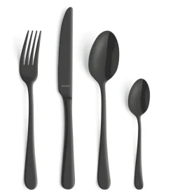 Bestekset Amefa Austin Zwart 1410 24 delig (6 personen)