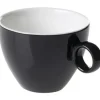 Cappuccinokop 23cl Zwart Maastricht Porselein Bart Colour 531401