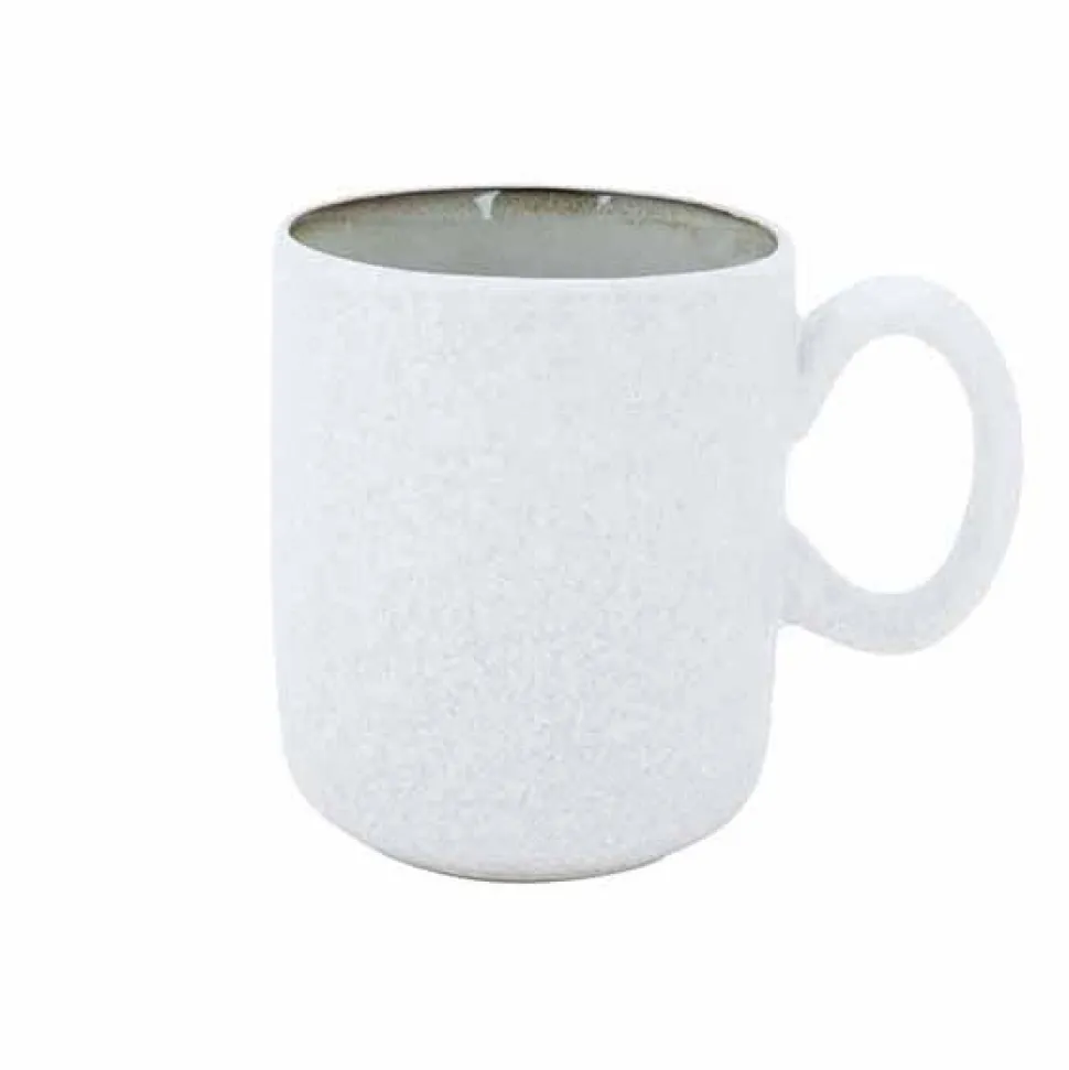 Cosy & Trendy Lily White Koffietas 17cl Stoneware D6,5xh8cm 5370004