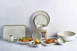 Cosy & Trendy Lily White Ondertas Stoneware D12cm 5370005