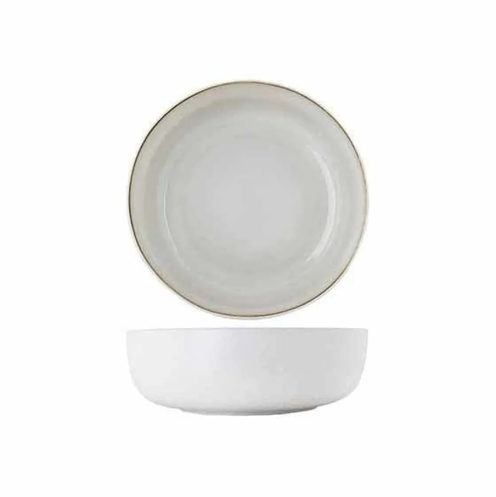 Cosy & Trendy Lily White Slakom Stoneware D28xh9cm 5370012