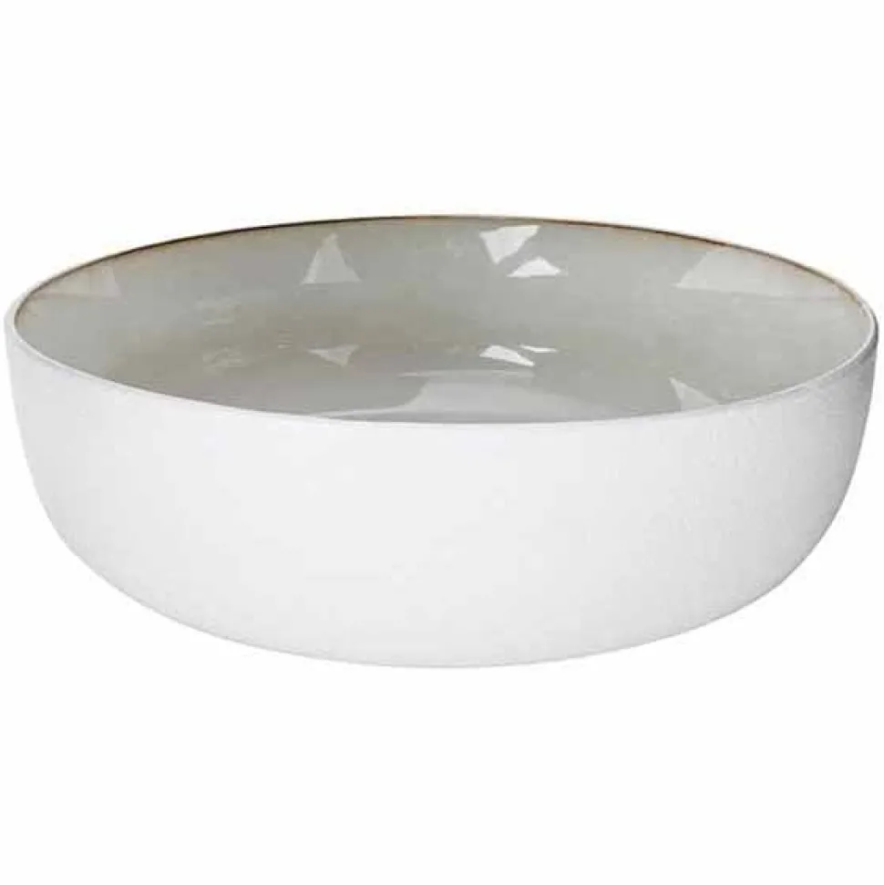 Cosy & Trendy Lily White Slakom Stoneware D28xh9cm 5370012
