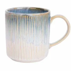 Cosy & Trendy Listra Ocean Beker Stoneware 39cl D8,5xh9,5cm 5473004