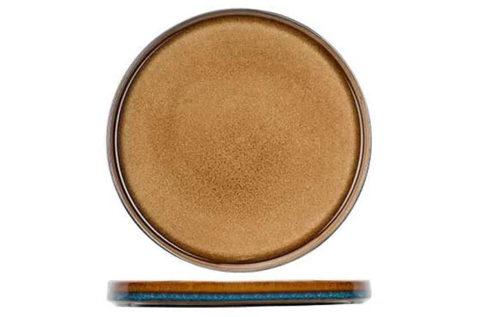 Cosy & Trendy Quintana amber Dessertbord D22CM - 5950022