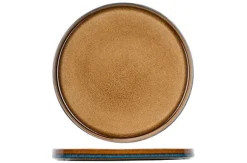Cosy & Trendy Quintana amber Plat bord D27,5cm - 5950028