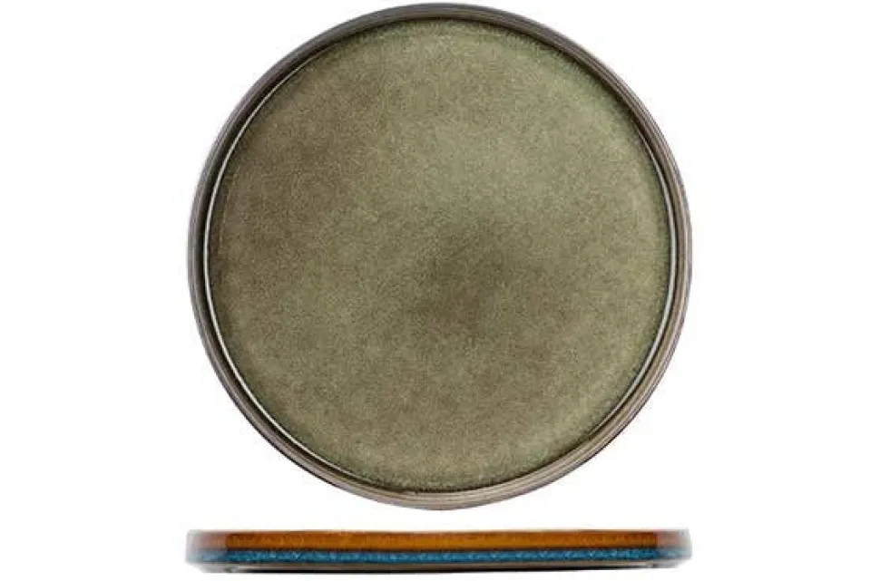 Cosy & Trendy Quintana Green Plat Bord D32,5CM - 3948032
