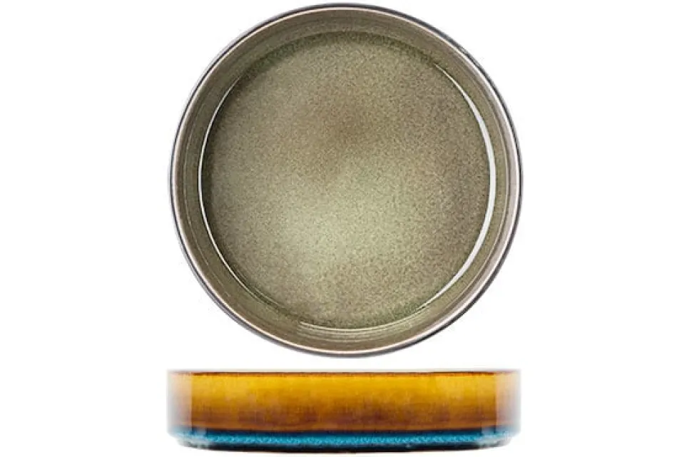 Cosy & Trendy Quintana Green Diep bord D19,5XH5,2CM - 3948120