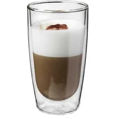 Dubbelwandig café latte glas Papillon 350ml 603308