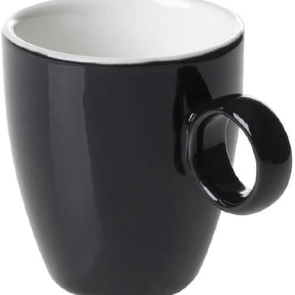 Espressokop 6,5cl Zwart Maastricht Porselein Bart Colour 531365