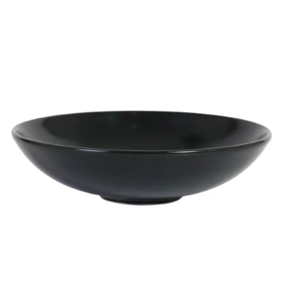 Inspire Asia Black Schaal D220xH57mm 700ml mat zwart coupe 617856