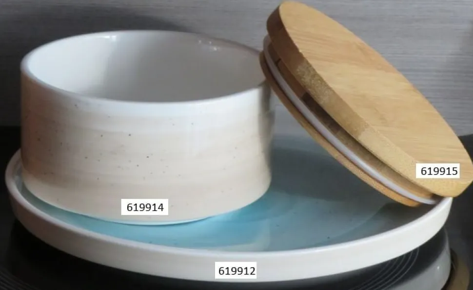 Kop 25cl Spring beige/blauw 619918