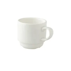 Kop koffie hoog stapelbaar Palmer Royal ivory 20cl 126938