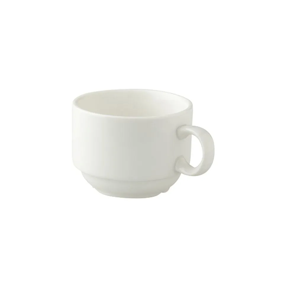Kop koffie stapelbaar Palmer Royalivory 17,5cl 129288