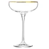 Krosno Harmony champagne coupe D110xH170mm 240ml Goud 6 stuks 623031