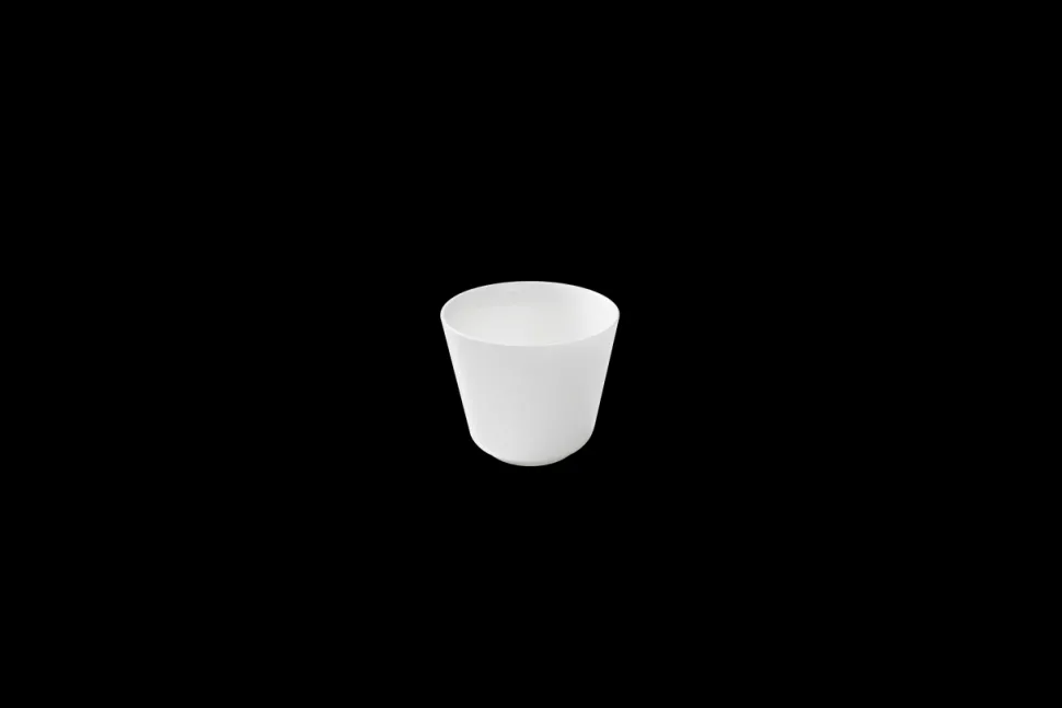 Maastricht Porselein Blanc De Blancs Espressokop 8 cl zonder oor Wit 535459
