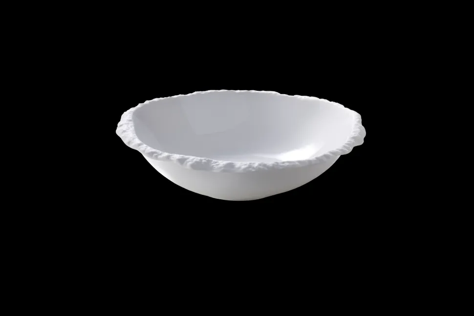 Maastricht Porselein Calcaire Bord diep 20.5 cm Wit Porselein 535447