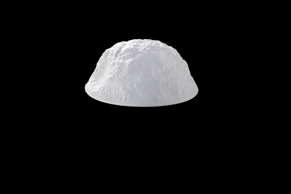 Maastricht Porselein Calcaire Schaal 14.5 cm Bovenkant Wit Porselein 535441