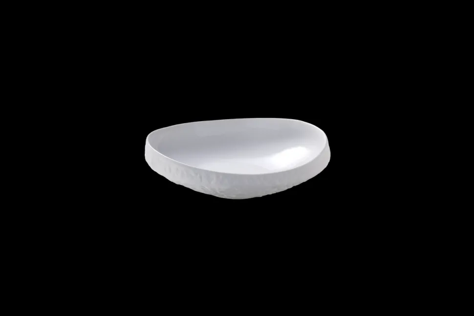 Maastricht Porselein Calcaire Schaal Laag 15 cm Wit Porselein 535448
