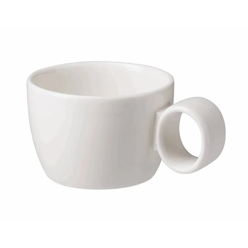 Maastricht Porselein Lux Espressokop 8 cl 010 Offwhite 515714