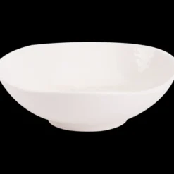 Maastricht Porselein Mineralis Aqua Schaal 15cm Organic Wit Blauw 534919