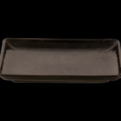 Maastricht Porselein Tahiti Bord 18 x 13 cm Zwart Porselein 533791