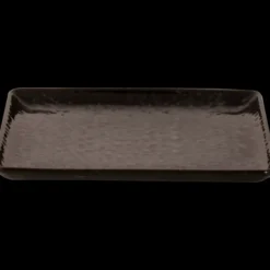 Maastricht Porselein Tahiti Bord 23 x 17 cm Zwart Porselein 533790