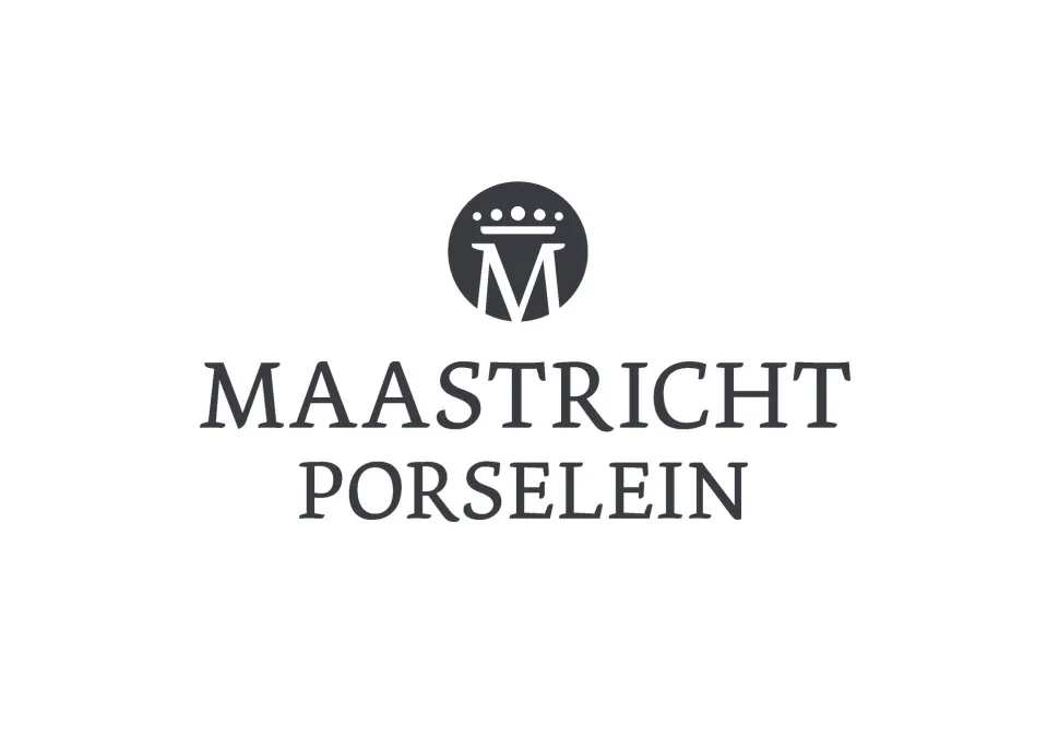 Maastricht Porselein Universe Schaal 14 x 14.5 cm Zwart Porselein 534149