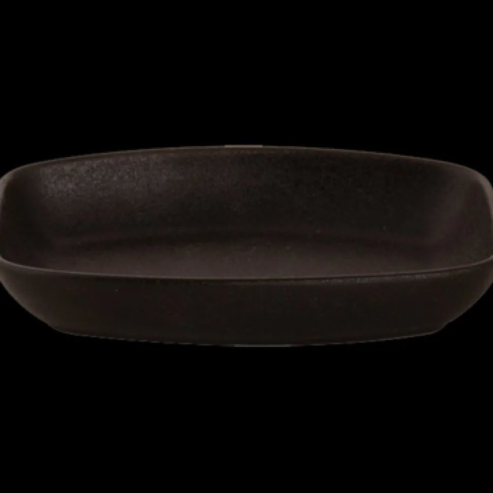 Maastricht Porselein Universe Schaal 19 x 13 cm Zwart Porselein 534153