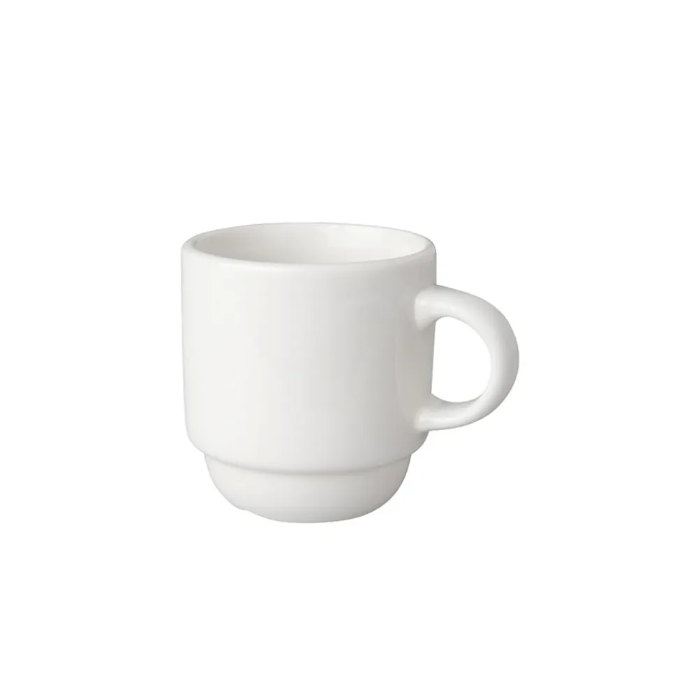 Mammoet Budgetline Koffiekop 14 cl Wit Smal 6 stuk(s) 508361