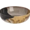 Palmer Aquarel Schaal 17,5 cm 80 cl Blauw Beige Stoneware 531822