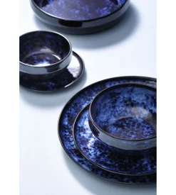 Palmer Bama Blue Bord 21 cm Blauw Stoneware 532695