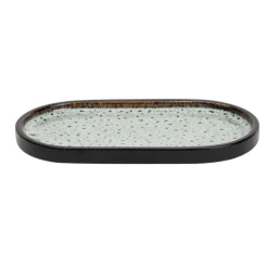 Palmer Bord Coco 20,5 x 11,5 cm Blauw Groen Porselein 535674