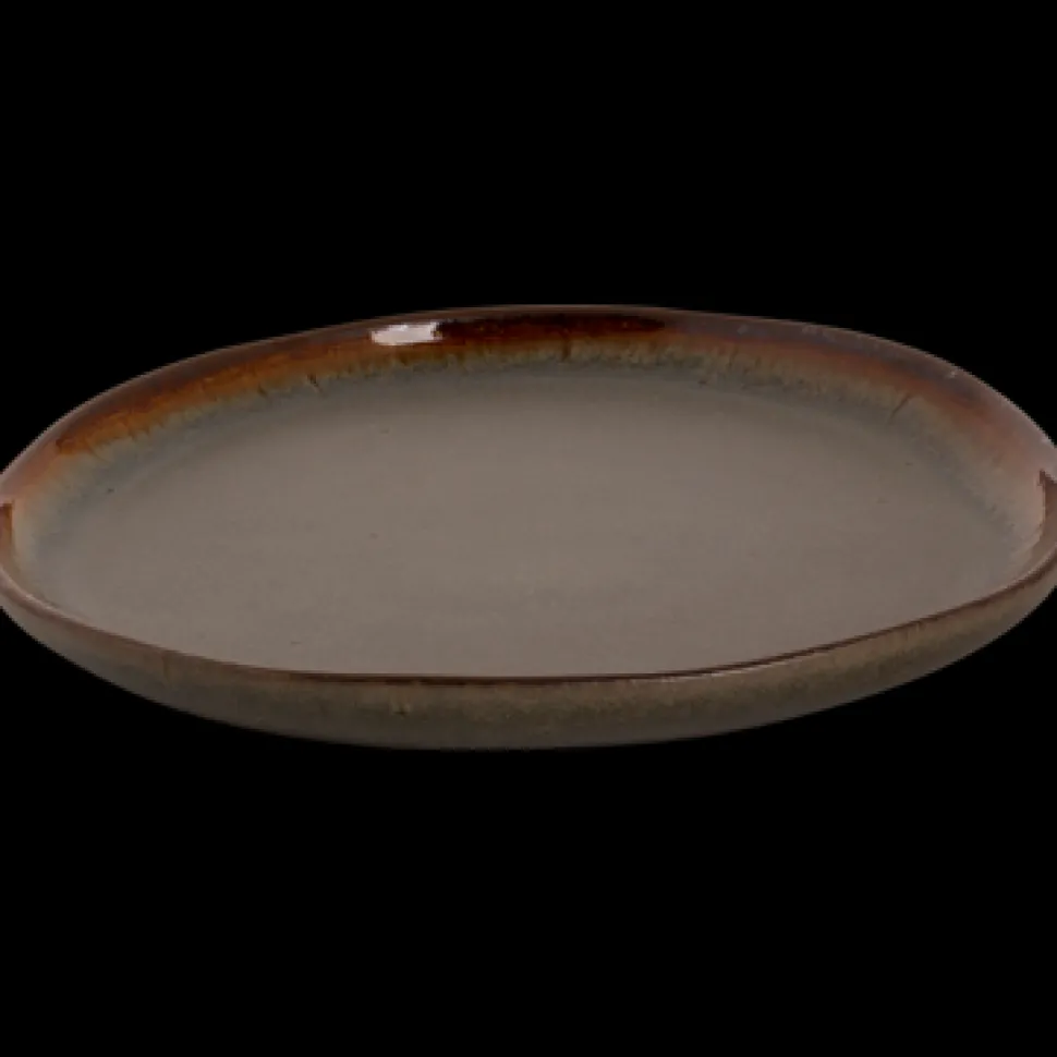 Palmer David Mucky Bord 22 cm Bruin Stoneware 532542