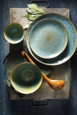 Palmer Lotus Bord 20,5cm Turquoise 531015