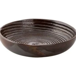 Palmer Metallic bruin Diep bord 15cm 530494