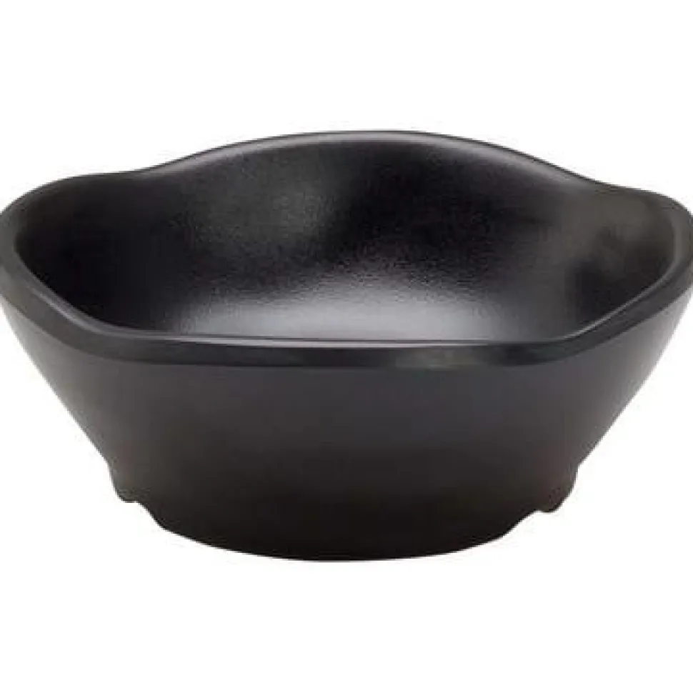 Palmer Oriental Kom 10 cm 15 cl Zwart Melamine 529324