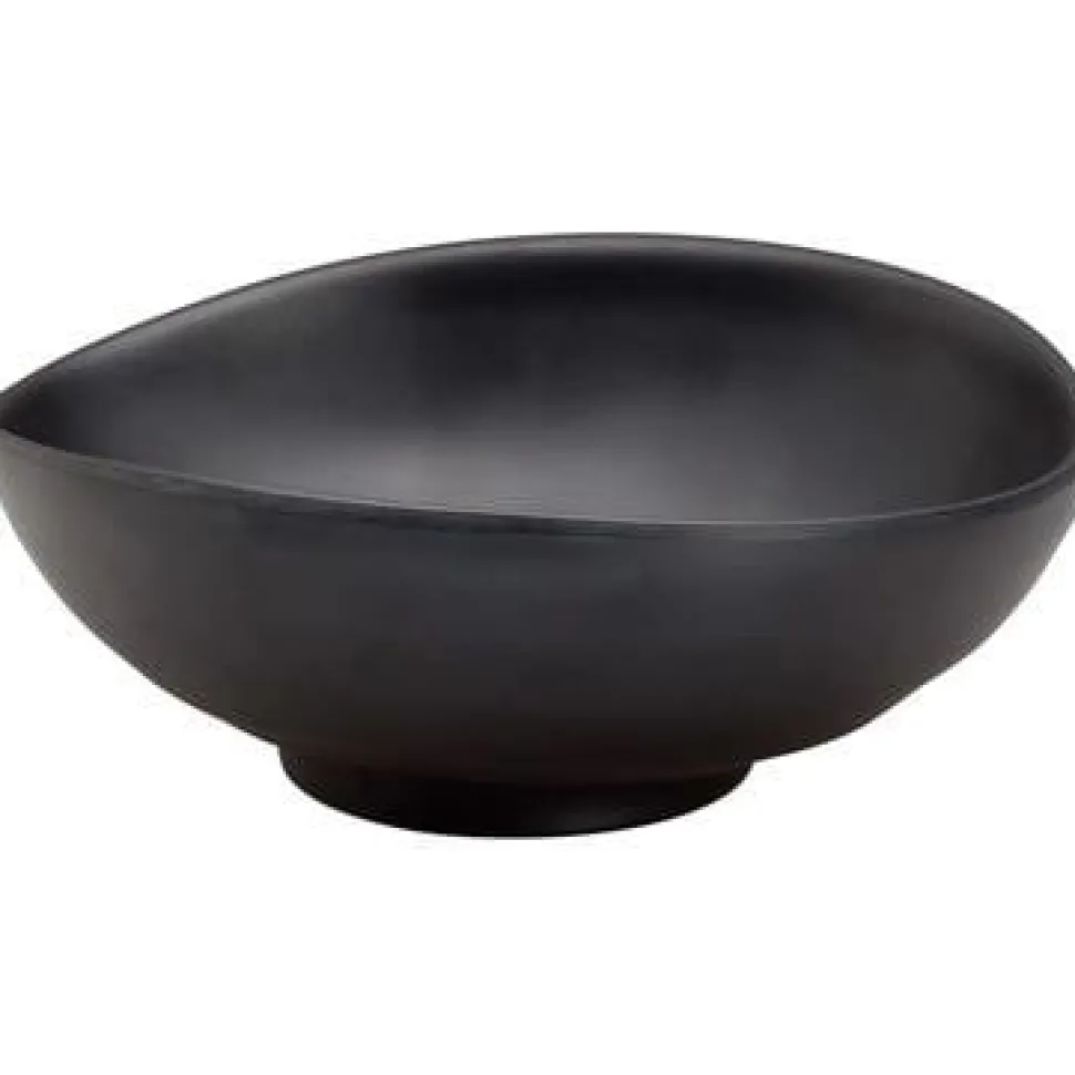 Palmer Oriental Kom 20.5 x 17 cm Zwart Melamine 529329