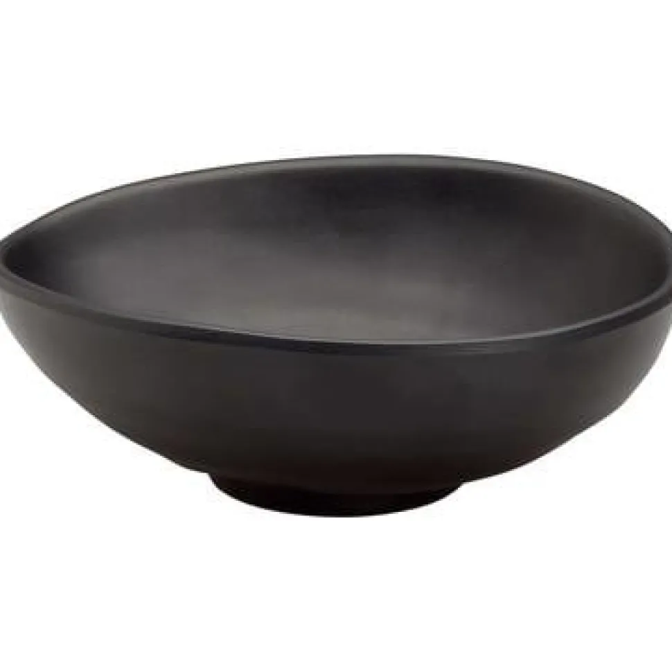 Palmer Oriental Kom 17 x 13.5 cm 50 cl Zwart Melamine 529319