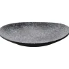Palmer Rocks Bord ovaal 31x27cm Zwart Grijs 530690