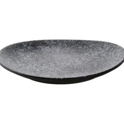 Palmer Rocks Bord ovaal 31x27cm Zwart Grijs 530690