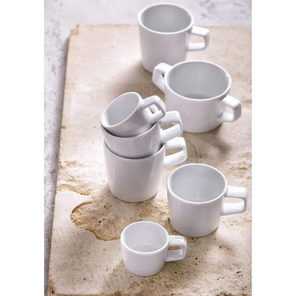 Palmer White Delight Koffie / cappuccinoschotel 16 cm Wit Porselein 514653