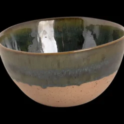 Palmer Wisteria Schaal 15 cm 80 cl Groen Beige Stoneware 532182