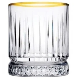 Pasabahce Elysia Tumbler 35.5 cl Transparant Goud 4 stuk(s) 534708