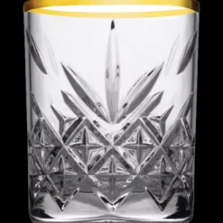 Pasabahce Timeless Borrelglas 6.2 cl - Transparant Goud 4 stuk(s) 534865
