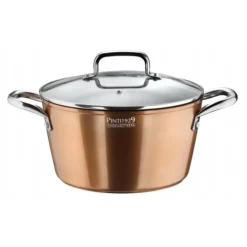 Pintinox Materic Copper look Kookpot m/glazen deksel D240mm 621942
