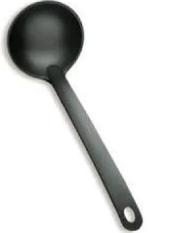 Pollepel black nylon 11cl 30cm max 210°C 611884