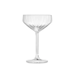 Royal Leerdam Carré Optics Champagnecoupe 28.5 cl - Transparant 6 stuk(s) 535988