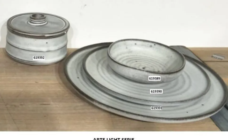 Schaal 12,5cm Retro light Stoneware 619389